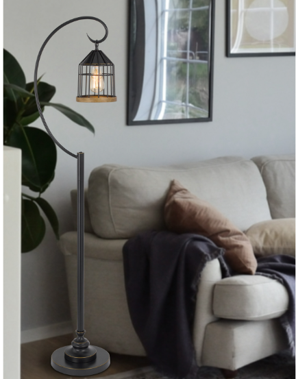 cage floor lamps|