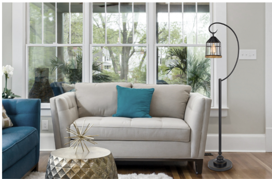 cage floor lamps|