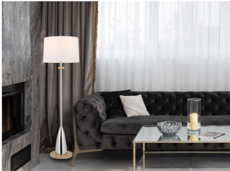 fabric floor lamps