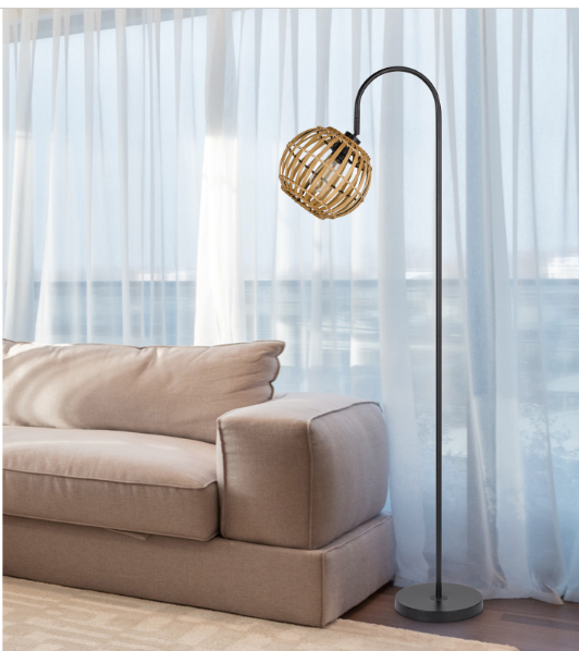 bamboo floor lamps