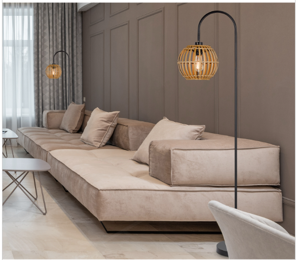 bamboo floor lamps