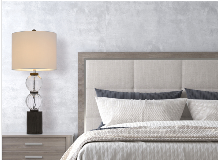 dark oak table lamp