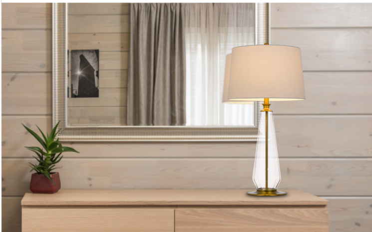 bronze table lamp