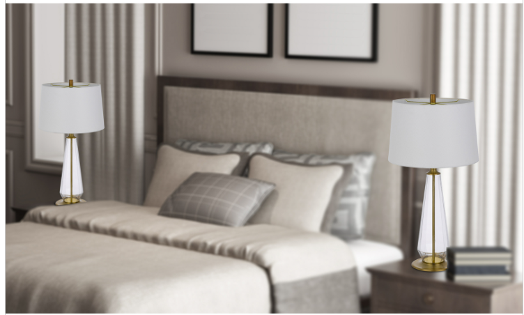 bronze table lamp