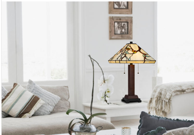 dark bronze table lamp
