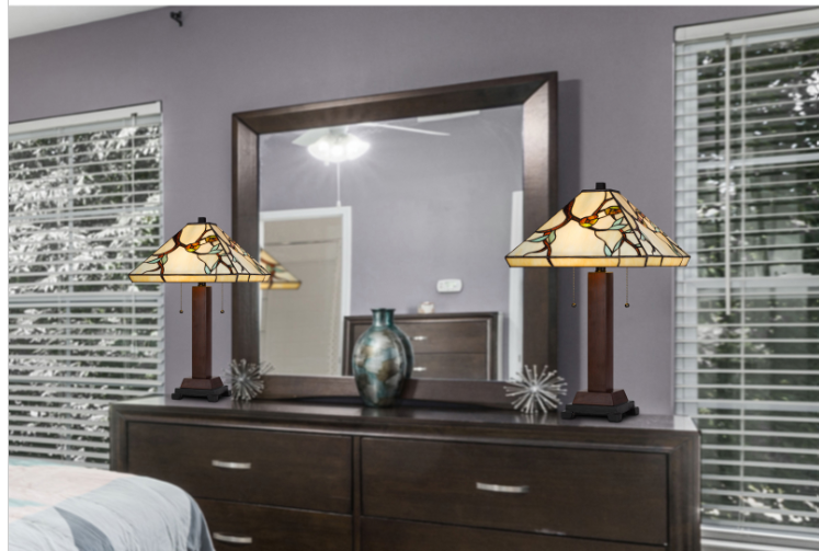 dark bronze table lamp