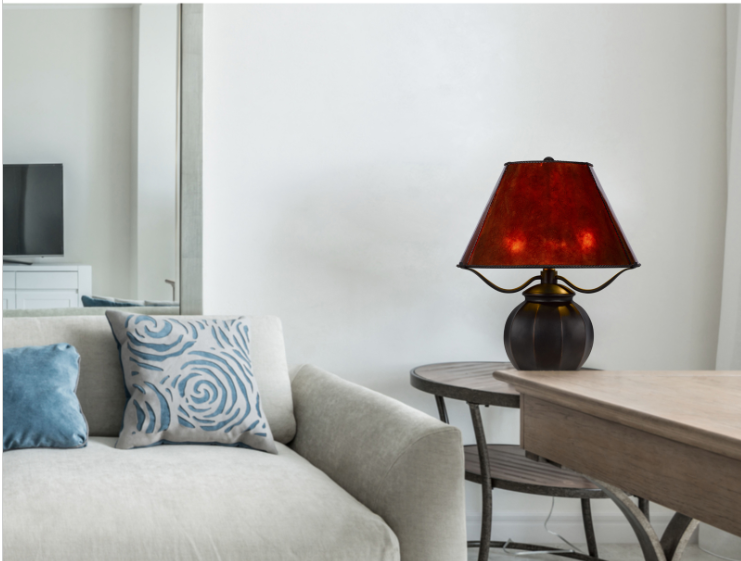 dark bronze table lamp