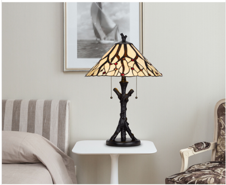 dark bronze table lamp