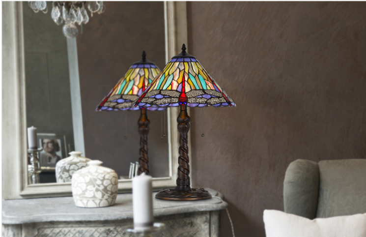 dark bronze table lamp