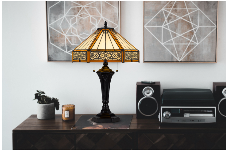 dark bronze table lamp