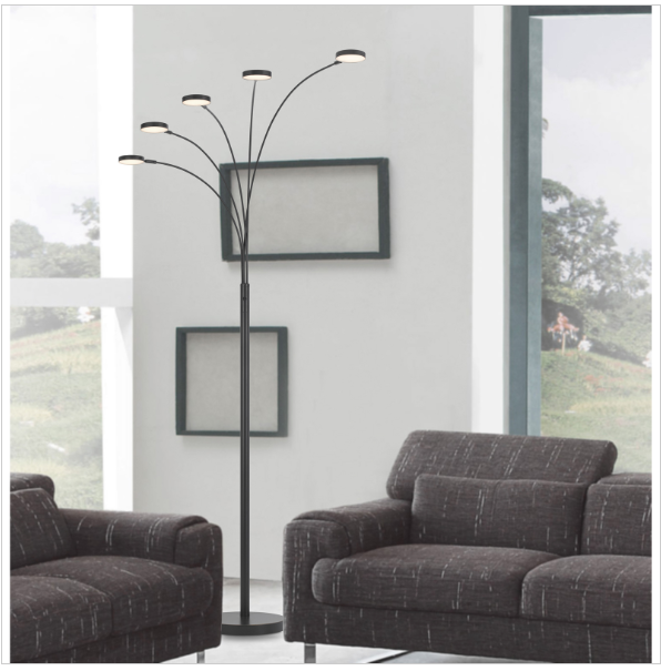dark bronze floor lamp