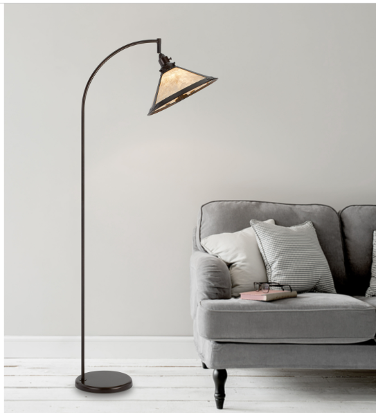 dark bronze floor lamp