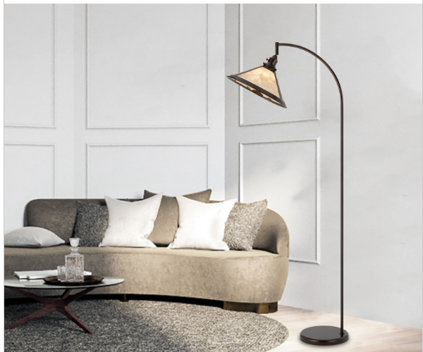 dark bronze floor lamp