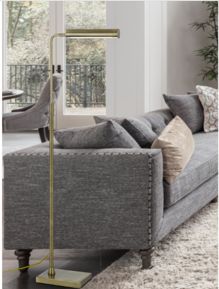 brass floor lamps