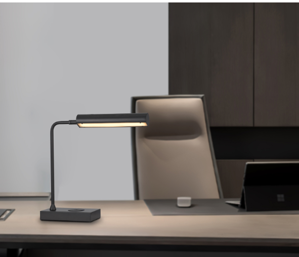 charcoal grey table lamp