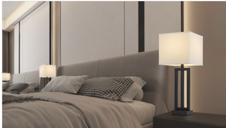 dark bronze table lamp