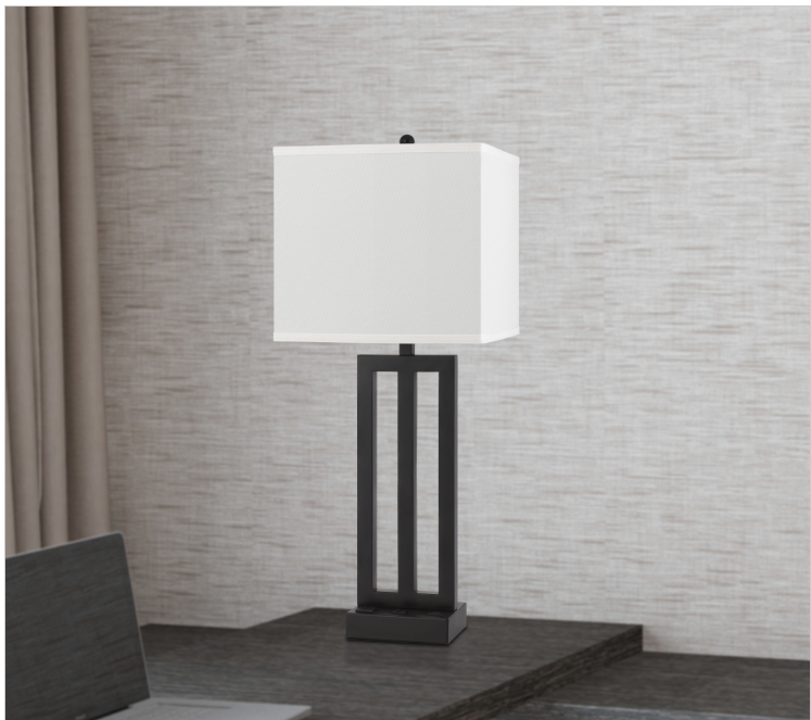 dark bronze table lamp