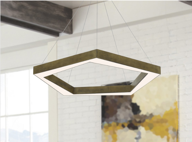brown chandeliers