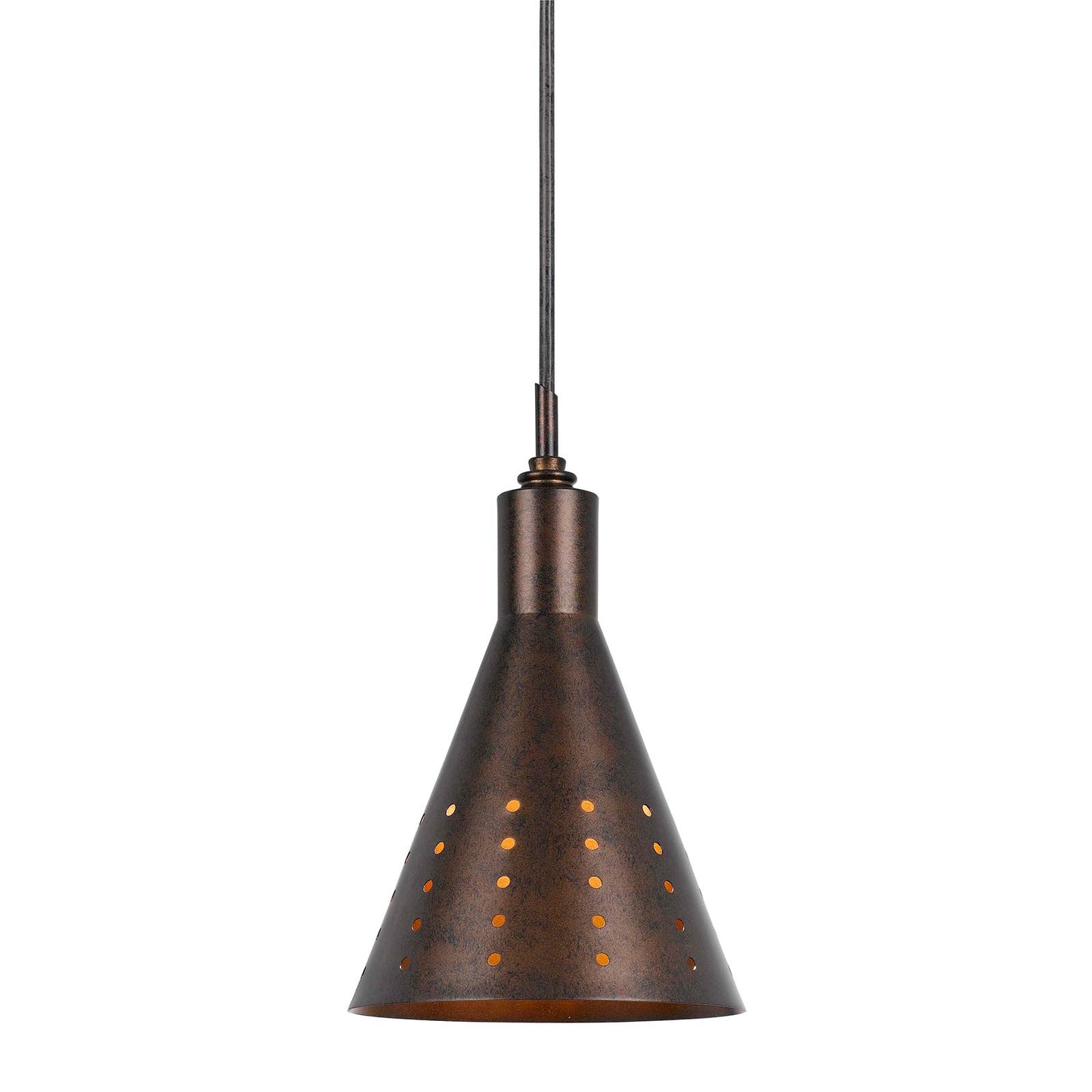 rust pendant