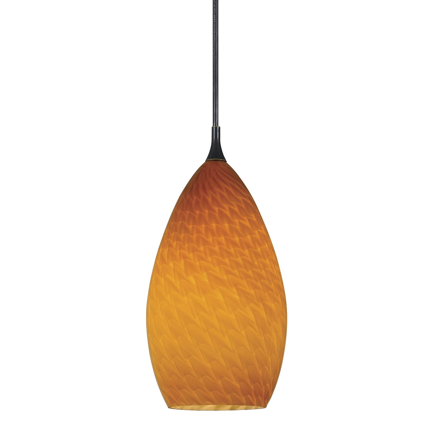 amber pendant