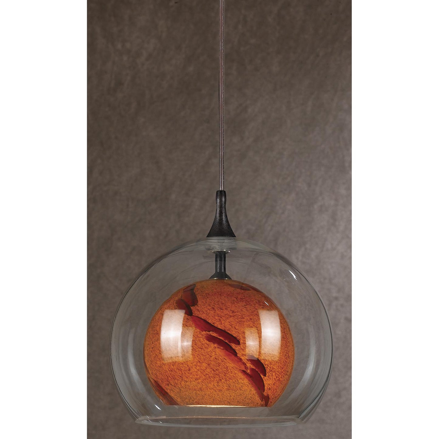 amber pendant