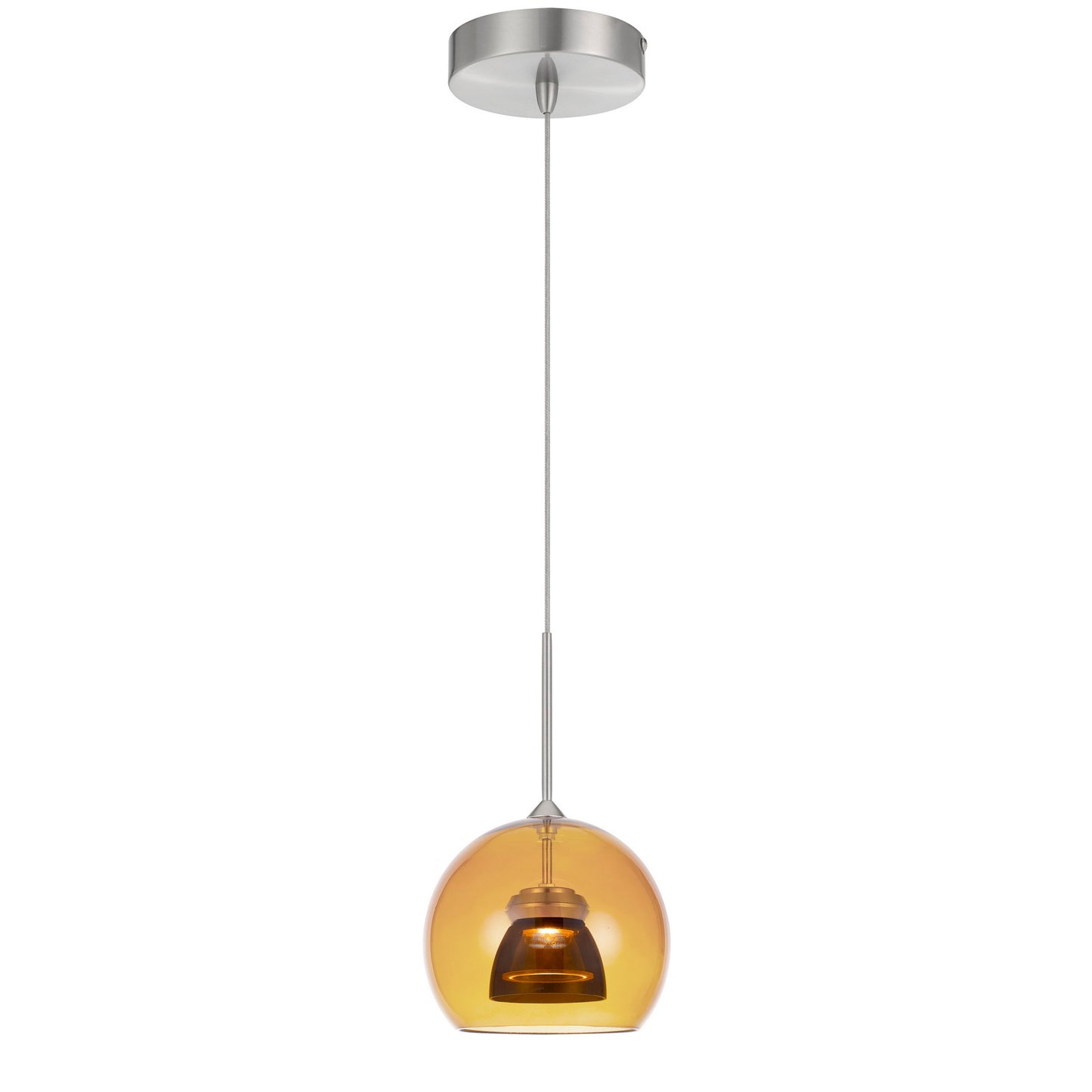 brown pendant