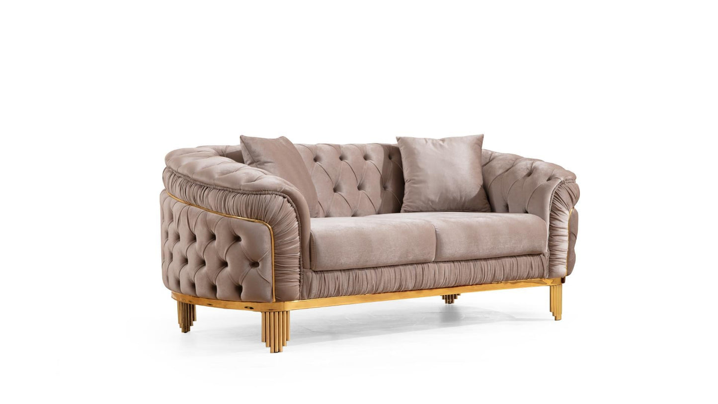 velvet fabric sofa