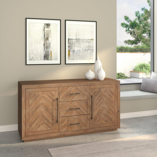 brown side board