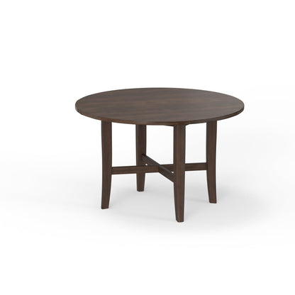 brown dining table