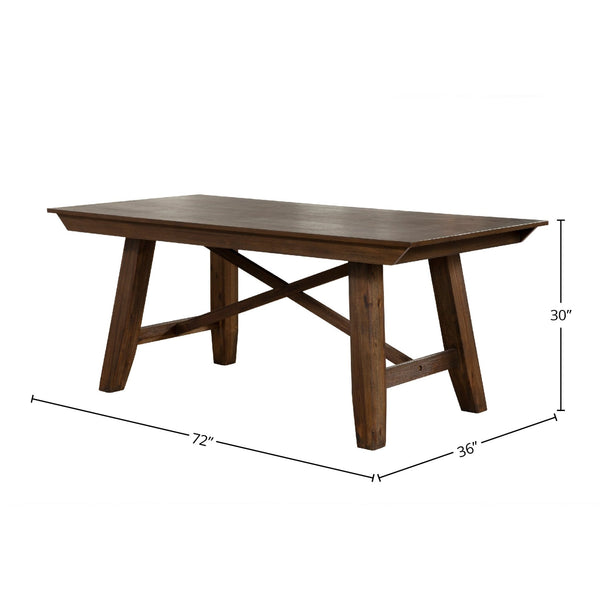 wooden dining table