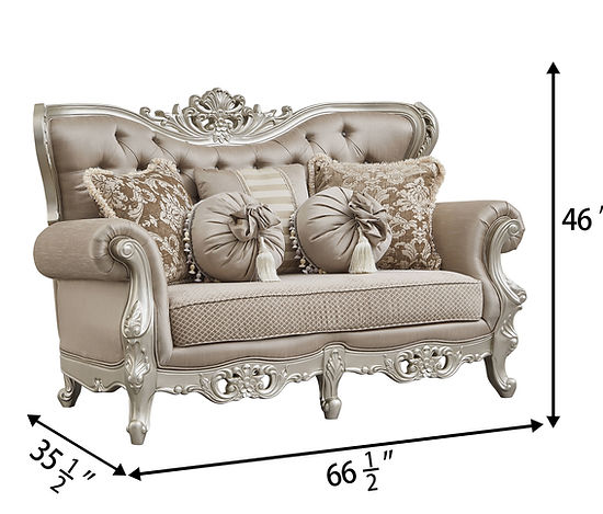 beige premium sofa set