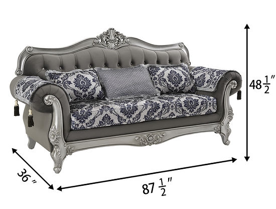 grey premium sofa set