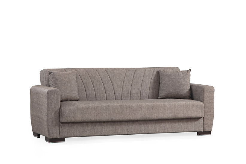 brown sofa