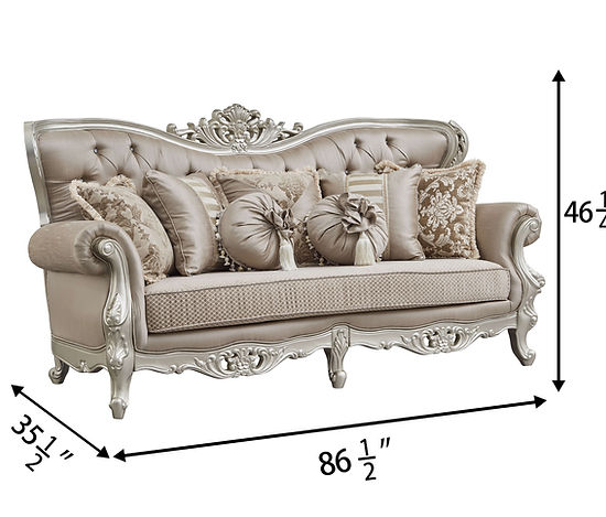 beige premium sofa set