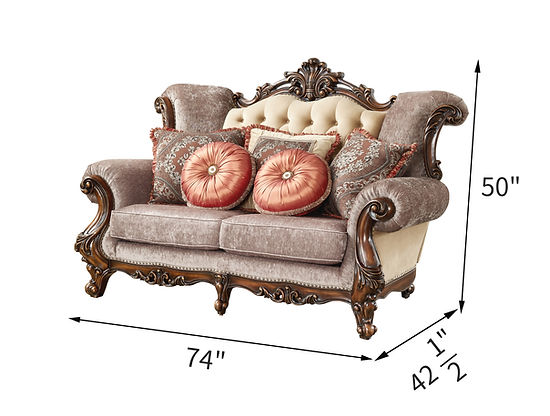 beige premium sofa set