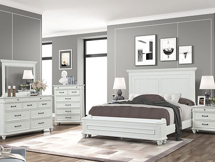 white bedroom set