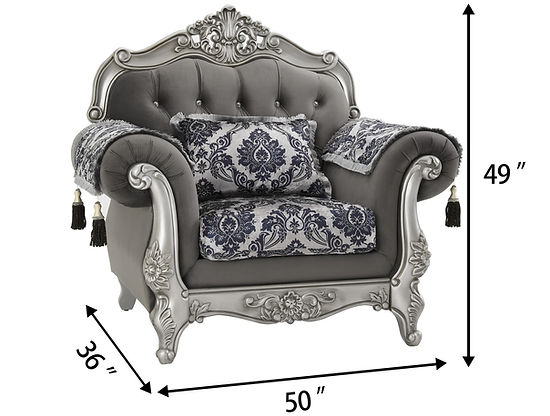 grey premium sofa set