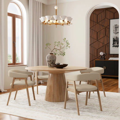 brown dining set
