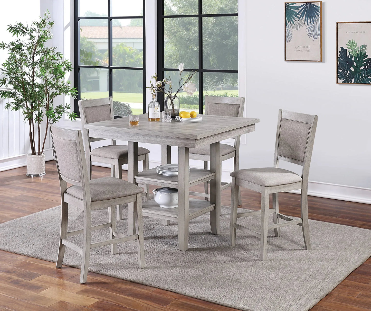 beige pub set