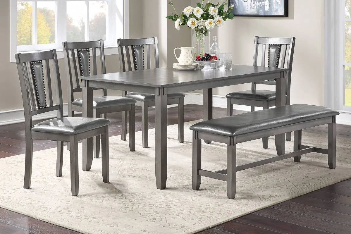 grey dining set