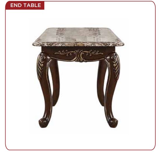 brown side table