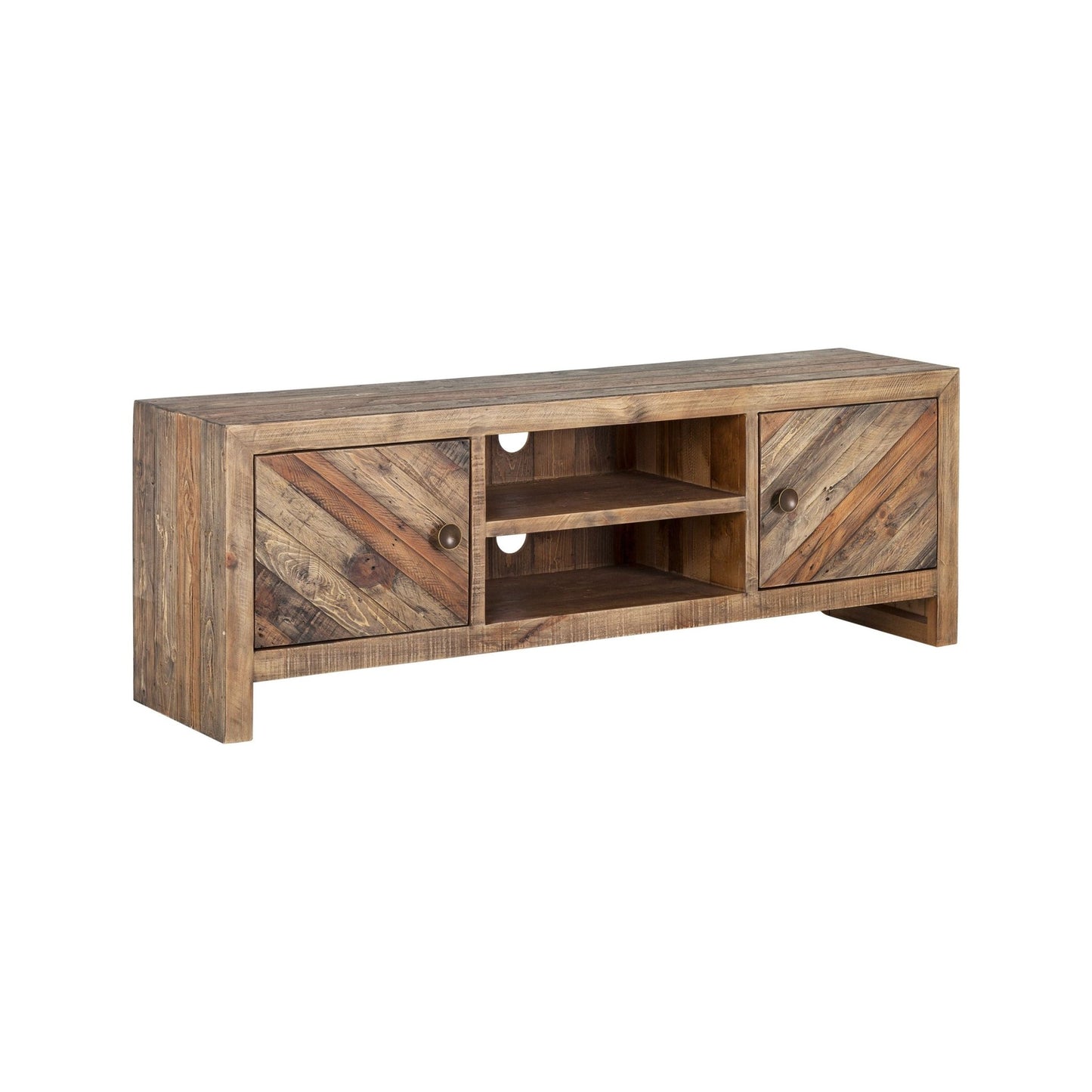 brown tv unit