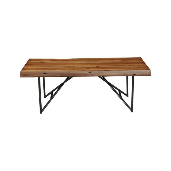 metal base coffee table