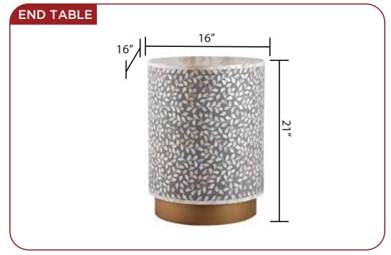 luxury side table