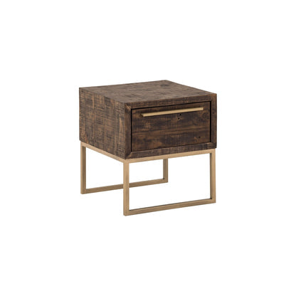 brown nightstand