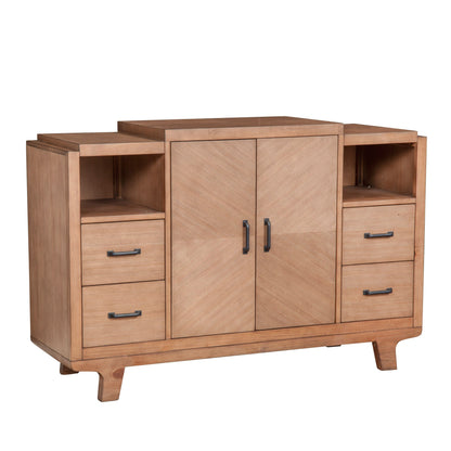 wood side board