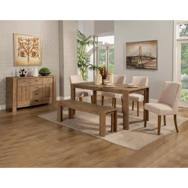 wood side board