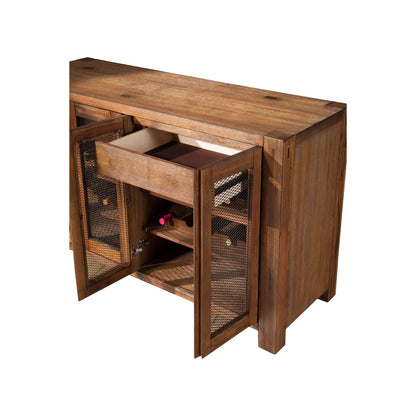 wood side board