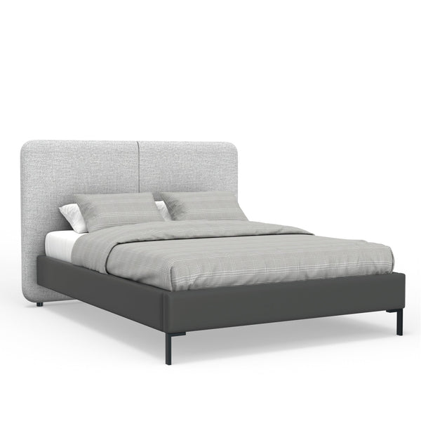 fabric single bed