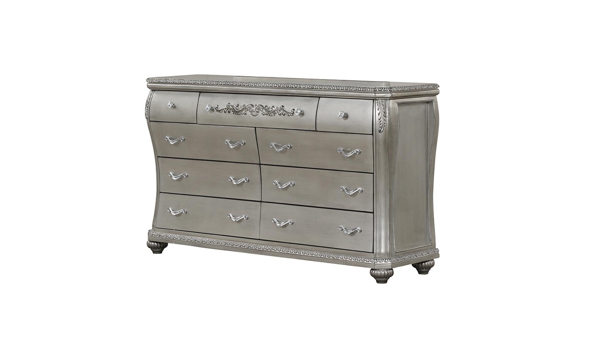 silver dresser